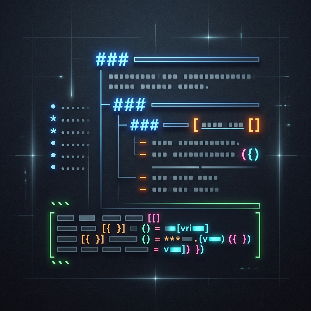 Markdown Syntax Visualization